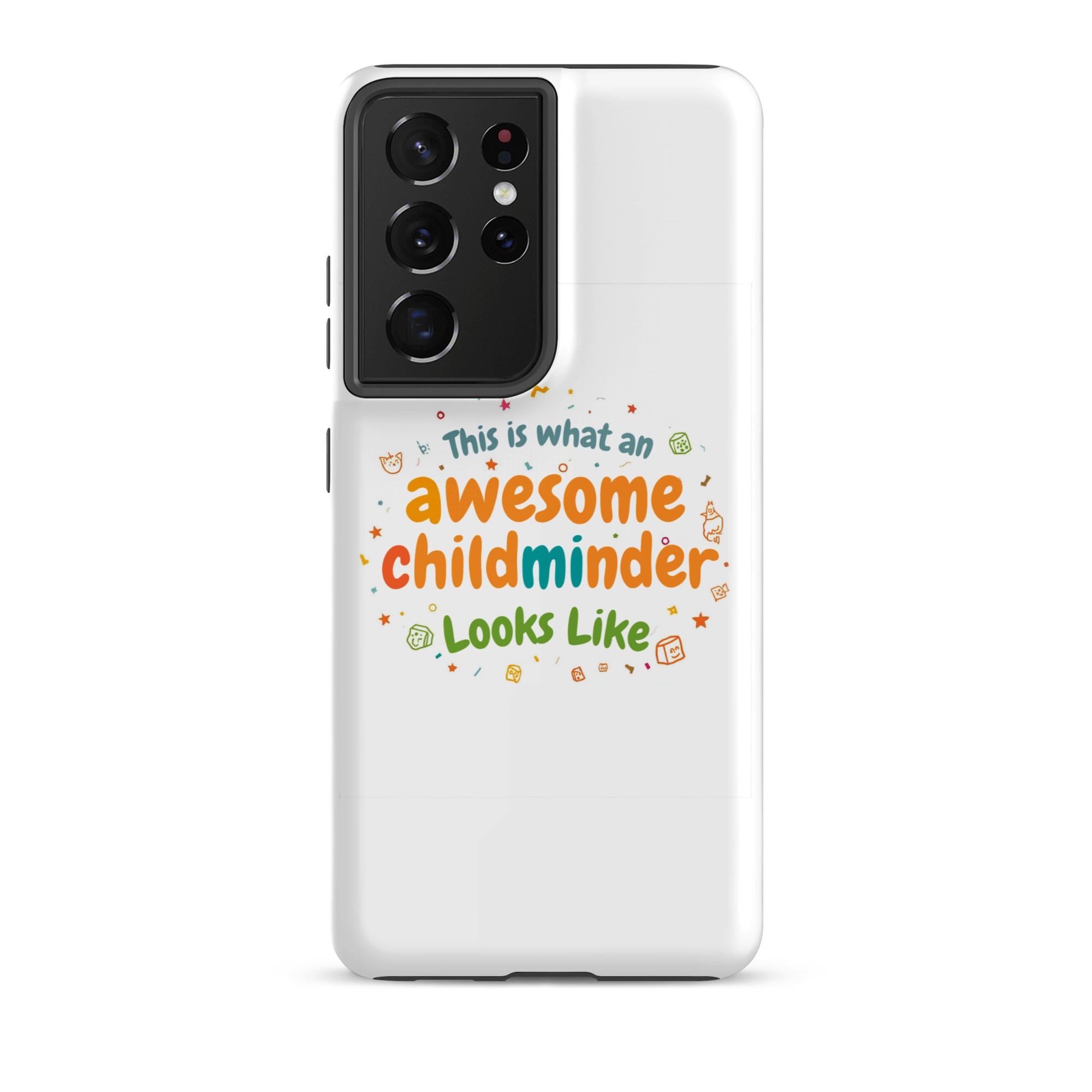 Awesome childminder Tough case for Samsung