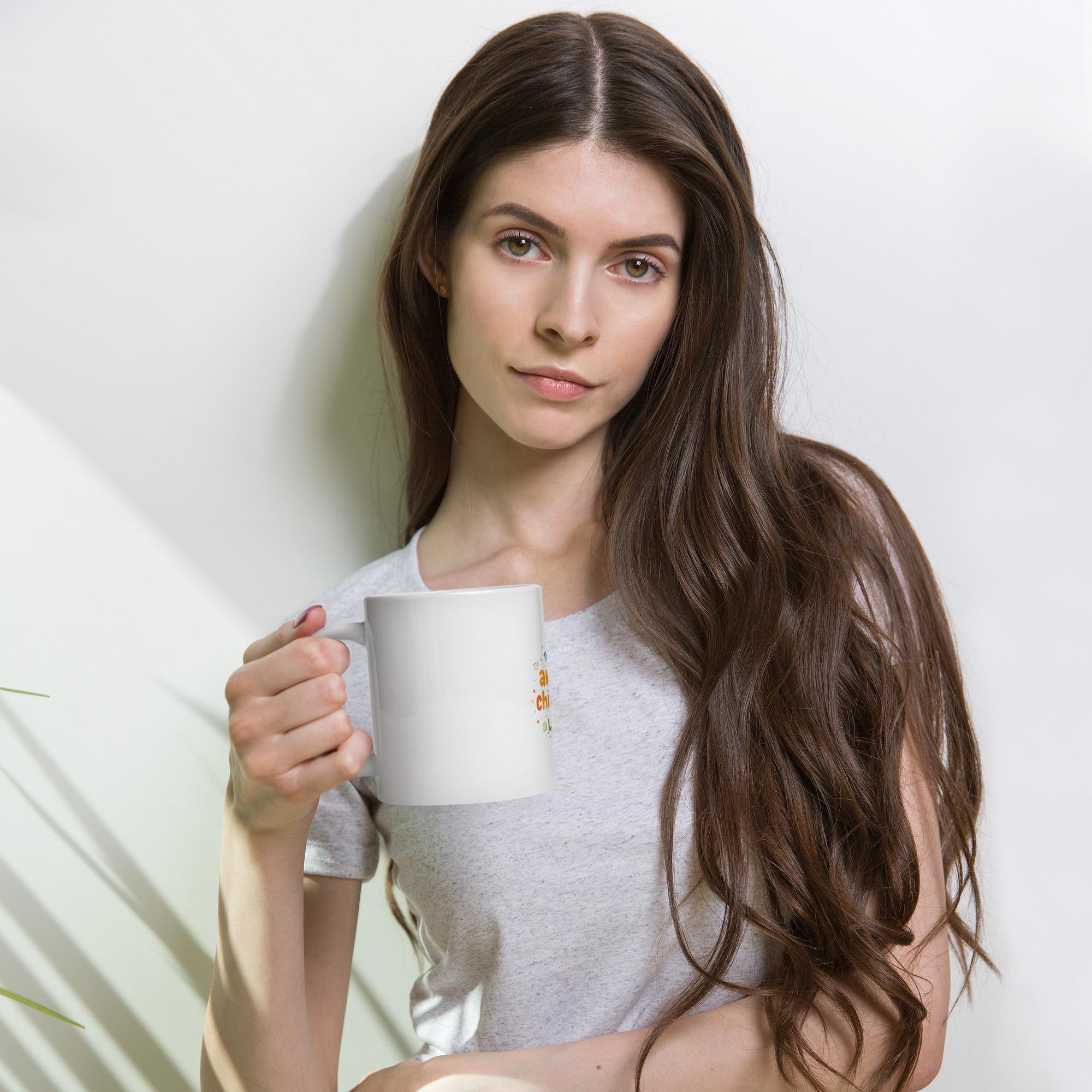 Childminder Mug - White Glossy Ceramic Coffee Mug