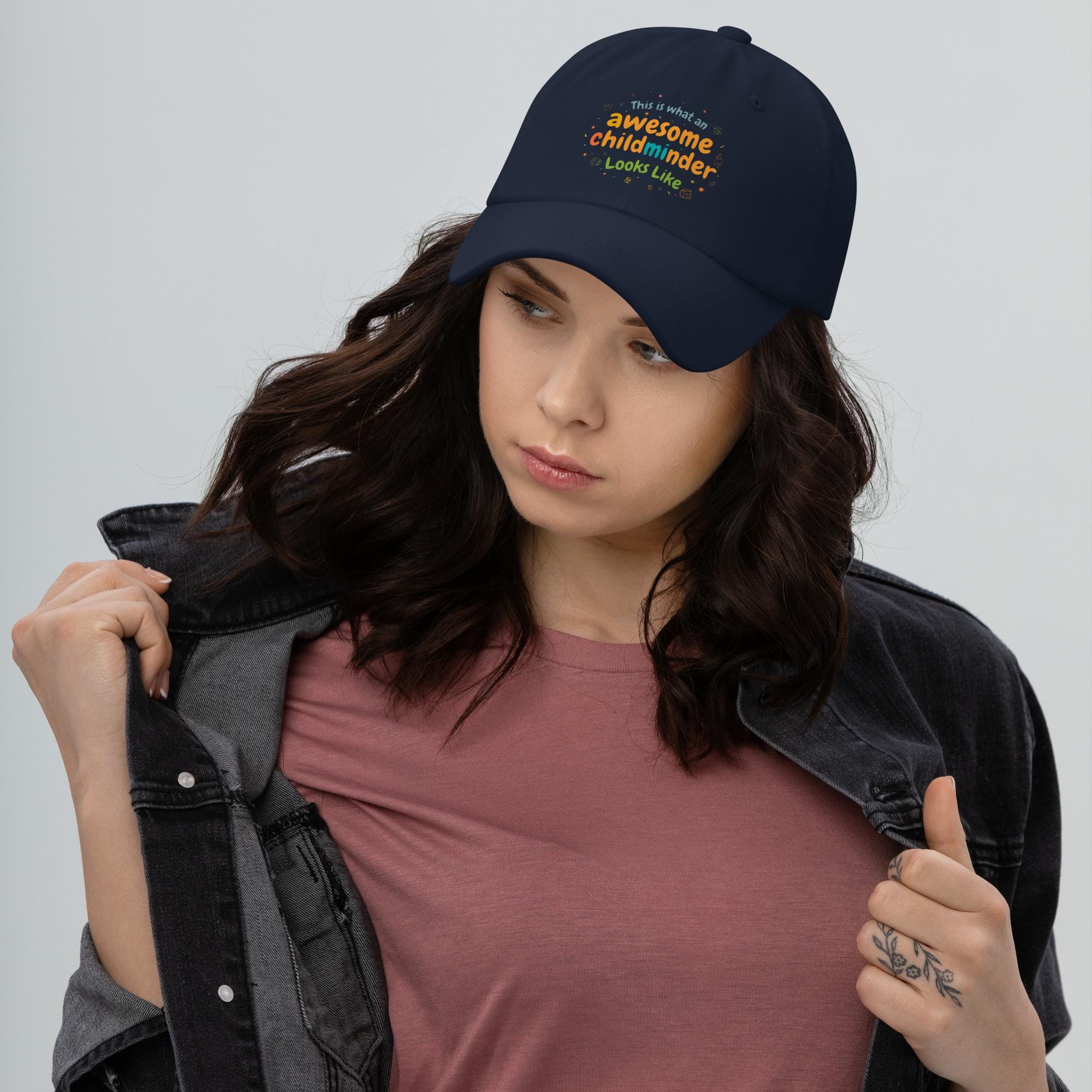 Childminder Hat: Low Profile Cotton Twill Cap