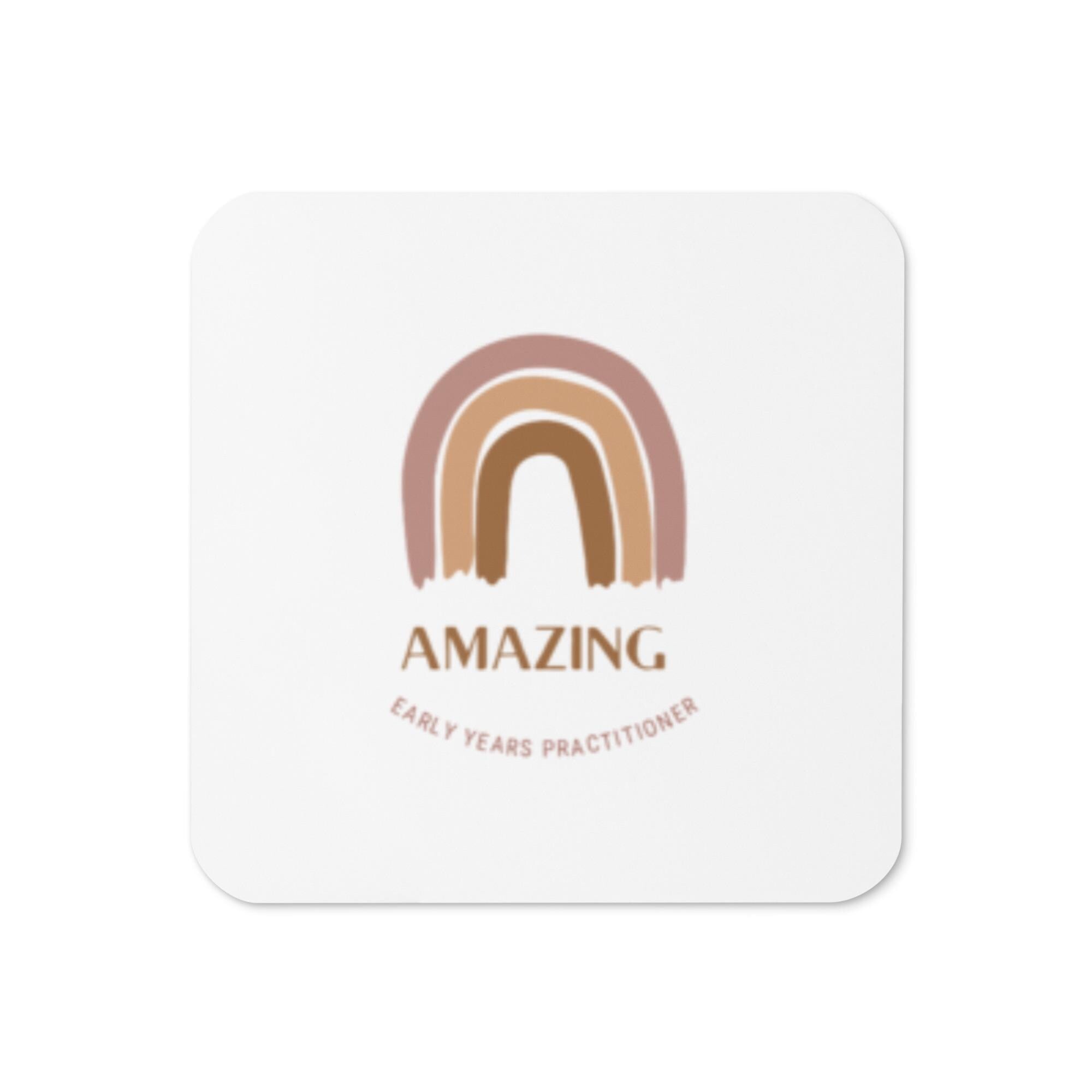 Early Years Practitioner Cork-back coaster