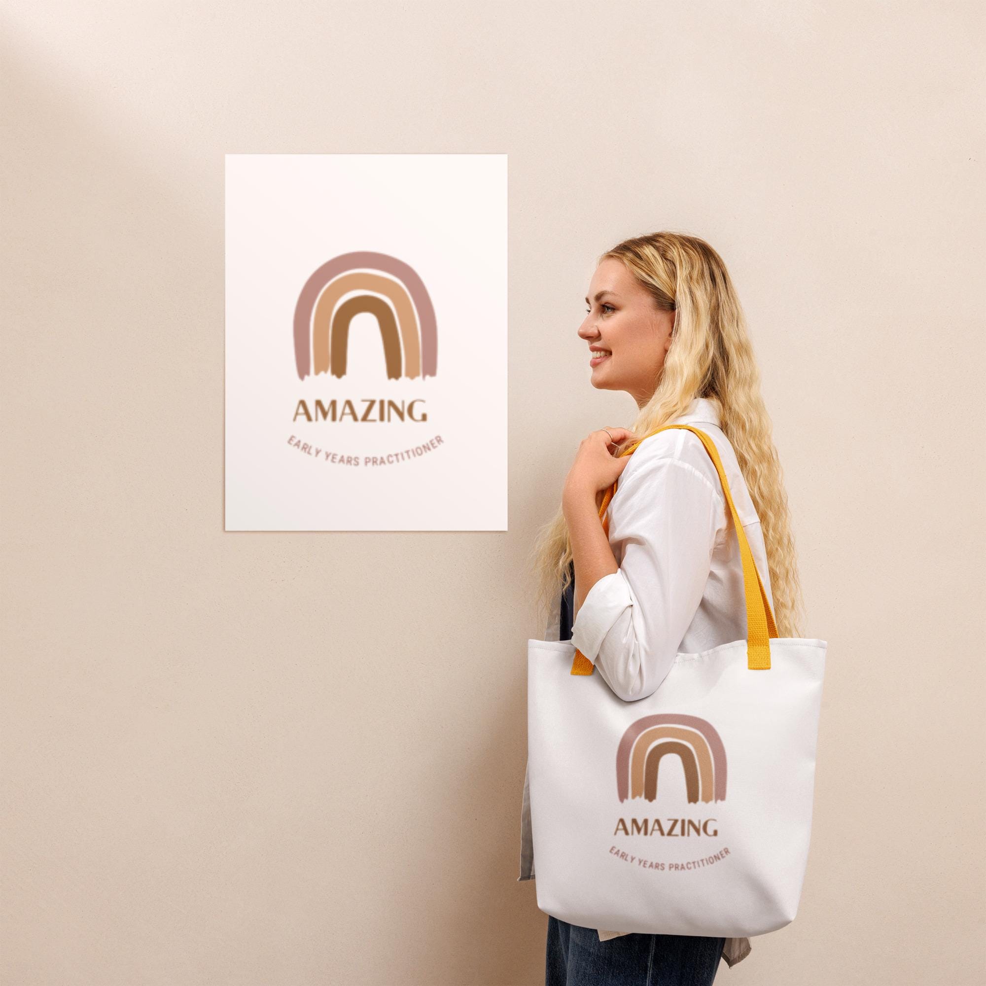Amazing early years practitioner tote bag