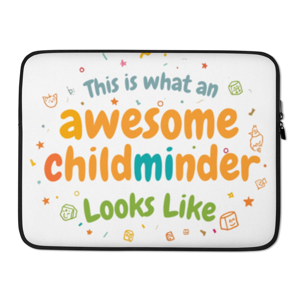 Awesome Childminder Laptop Sleeve