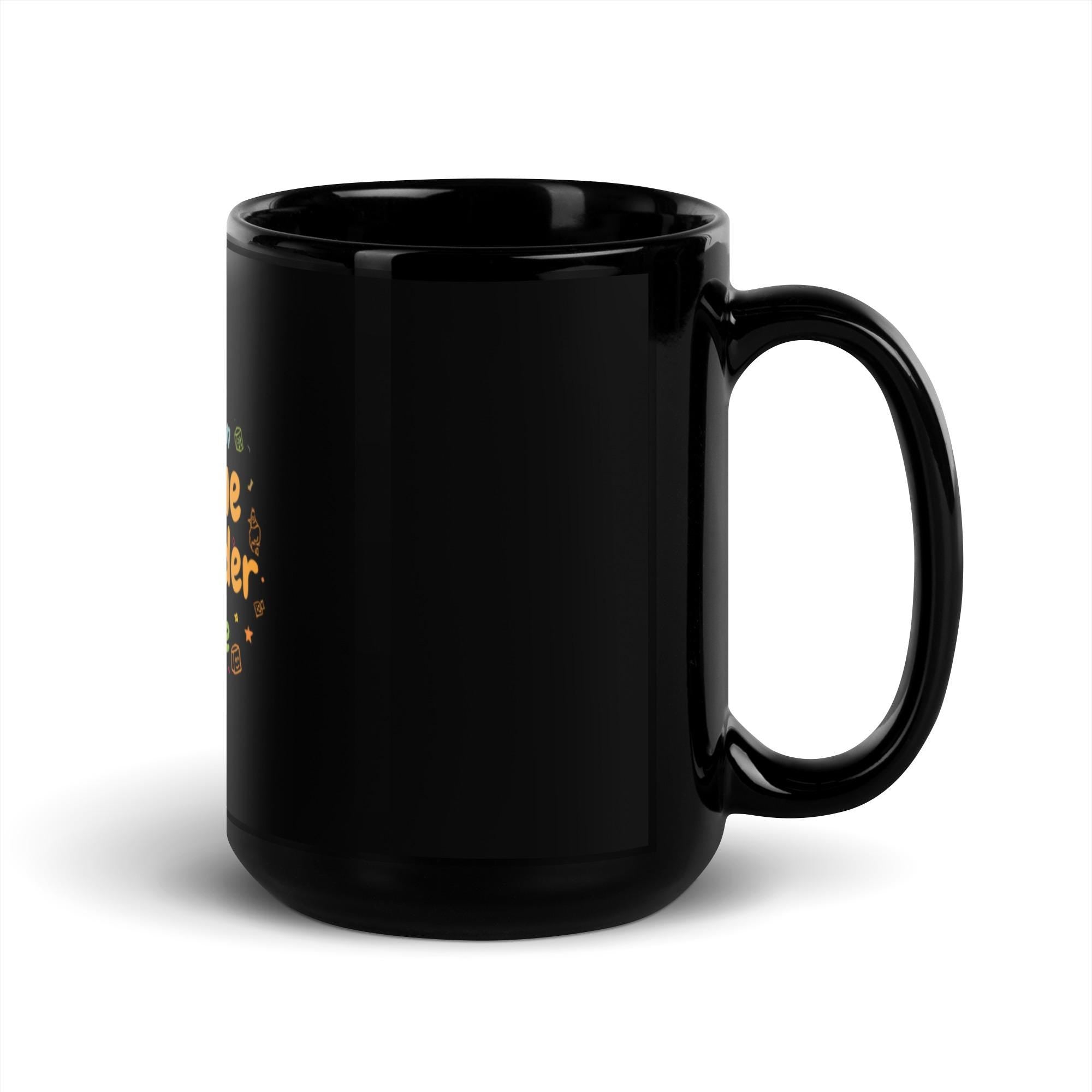 Awesome Childminder Black Glossy Mug