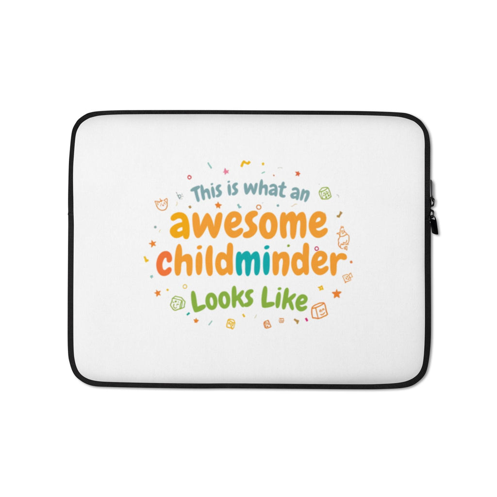 Awesome Childminder Laptop Sleeve