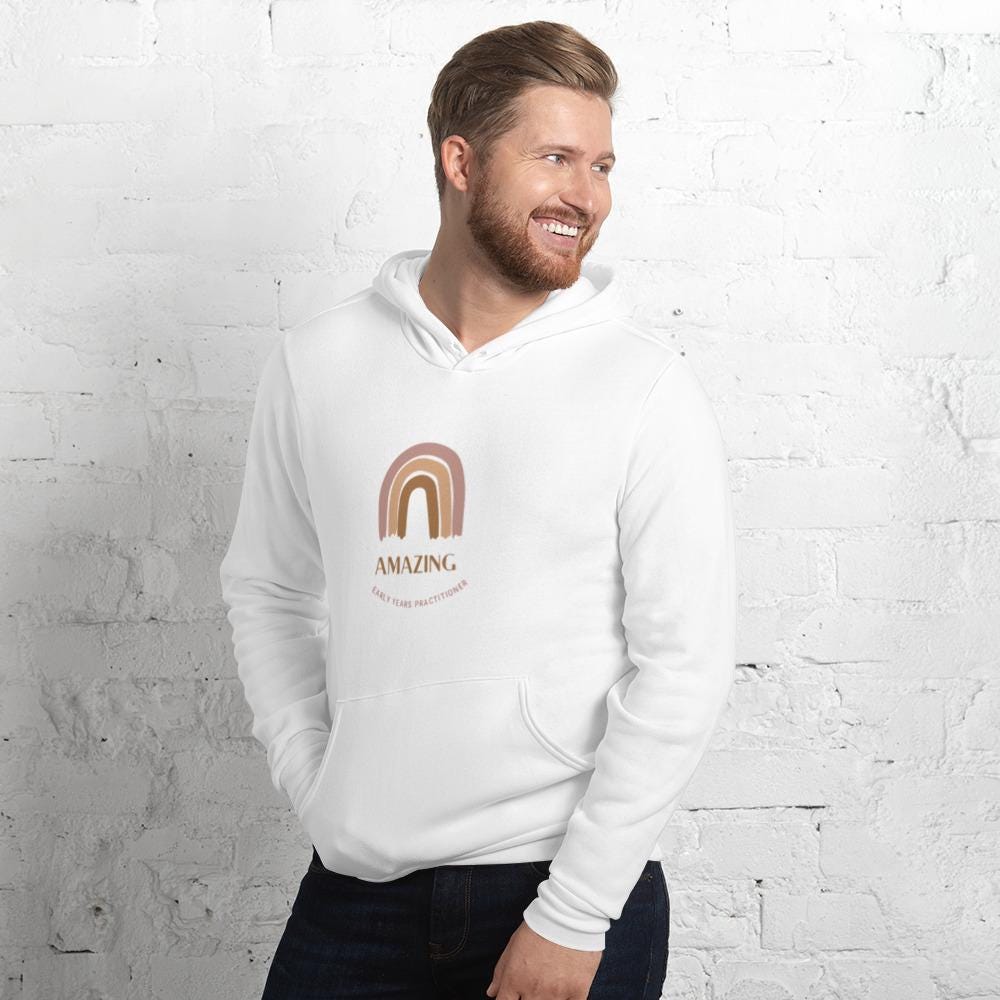 Amazing early years practitioner unisex hoodie