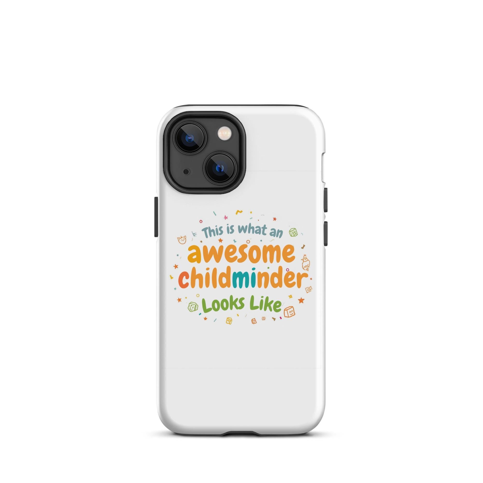 Awesome childminder Tough Case for iPhone