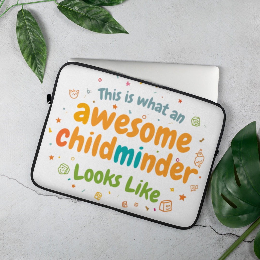 Awesome Childminder Laptop Sleeve