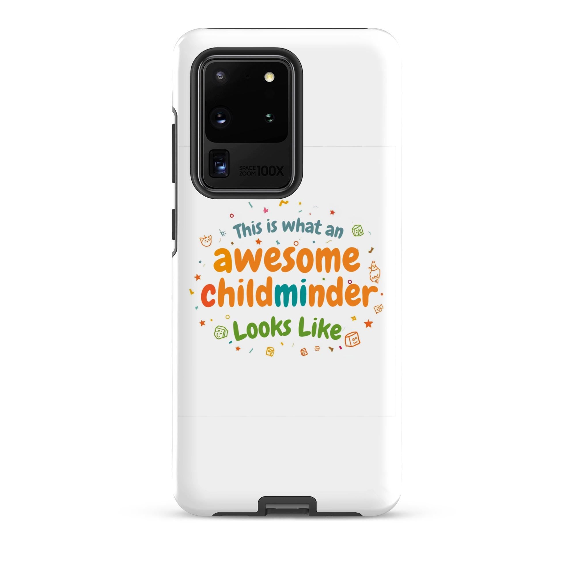 Awesome childminder Tough case for Samsung