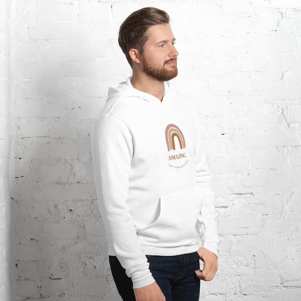 Amazing early years practitioner unisex hoodie